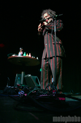 Sxip Shirey at Showbox, May 19, 2010. Photo by Troy Dunham.
