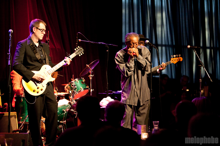 Pinetop Perkins at Jazz Alley, May 18, 2010. Photo by Jill Rachel Evans.