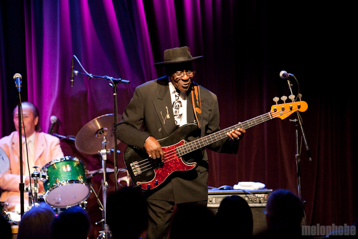 Pinetop Perkins at Jazz Alley, May 18, 2010. Photo by Jill Rachel Evans.