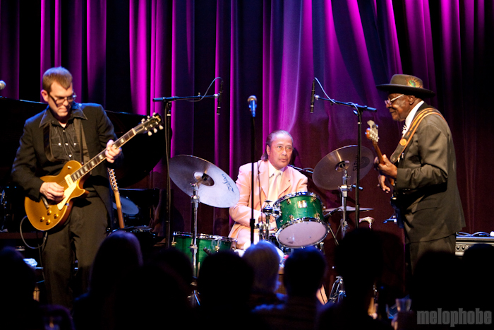 Pinetop Perkins at Jazz Alley, May 18, 2010. Photo by Jill Rachel Evans.