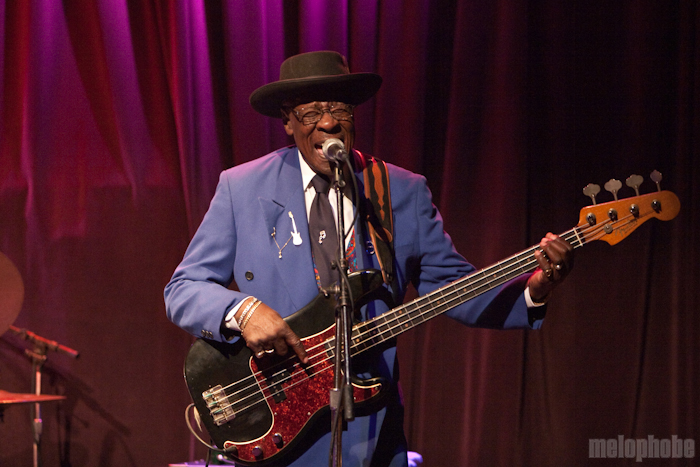 Pinetop Perkins at Jazz Alley, May 18, 2010. Photo by Jill Rachel Evans.