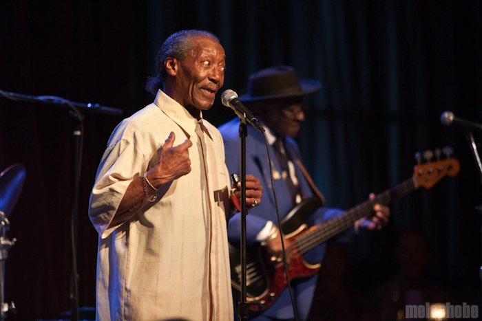 Pinetop Perkins at Jazz Alley, May 18, 2010. Photo by Jill Rachel Evans.