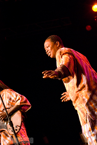 Sierra Leone Refugee Allstars at Roseland Theater, May 20, 2010. Photo by Colin McLaughlin.