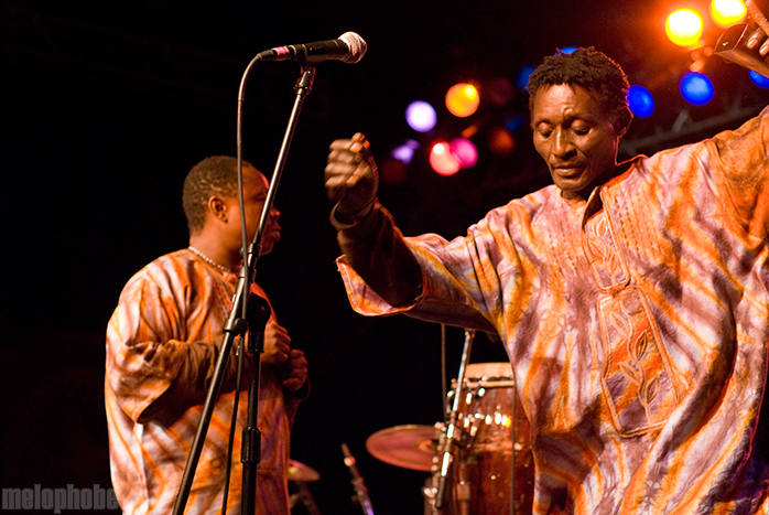 Sierra Leone Refugee Allstars at Roseland Theater, May 20, 2010. Photo by Colin McLaughlin.