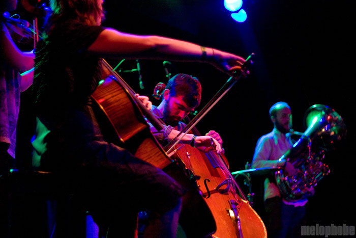 Lost in the Trees at The Crocodile, May 22, 2010. Photo by Katie Gregory.