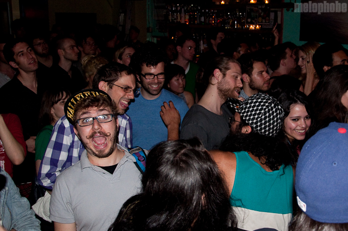 BRAHMS at Pianos, May 25, 2010. Photo by Chris Barth.