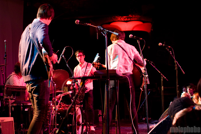 The Morning Benders at Showbox Market, May 25, 2010. Photo by Katie Gregory.