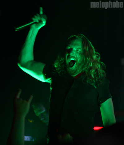 Dark Tranquillity at Studio Seven, May 28, 2010. Photo by Bradley Metler.