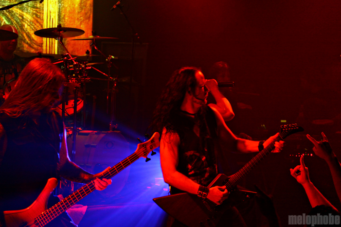 Dark Tranquillity at Studio Seven, May 28, 2010. Photo by Bradley Metler.