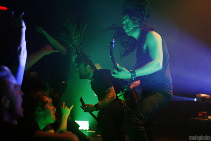 Dark Tranquillity at Studio Seven, May 28, 2010. Photo by Bradley Metler.