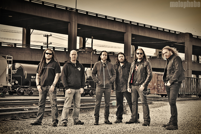 Dark Tranquillity at Studio Seven, May 28, 2010. Photo by Bradley Metler.