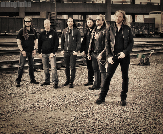 Dark Tranquillity at Studio Seven, May 28, 2010. Photo by Bradley Metler.