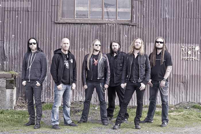 Dark Tranquillity at Studio Seven, May 28, 2010. Photo by Bradley Metler.