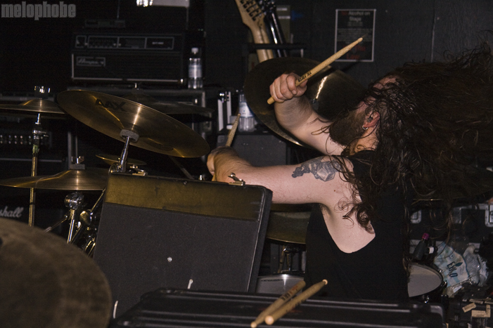 Dark Tranquillity at Studio Seven, May 28, 2010. Photo by Bradley Metler.