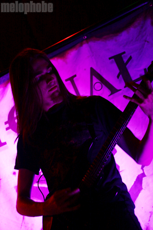 Dark Tranquillity at Studio Seven, May 28, 2010. Photo by Bradley Metler.