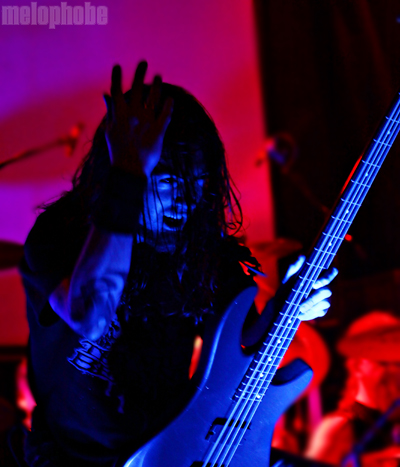 Dark Tranquillity at Studio Seven, May 28, 2010. Photo by Bradley Metler.