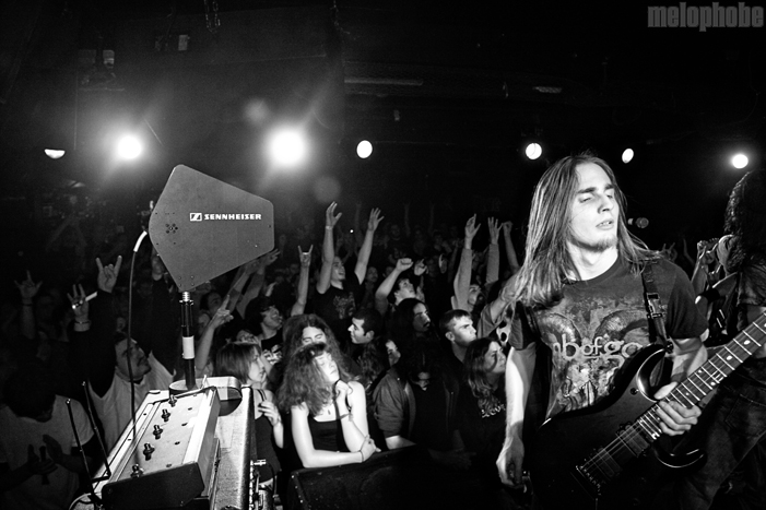 Dark Tranquillity at Studio Seven, May 28, 2010. Photo by Bradley Metler.