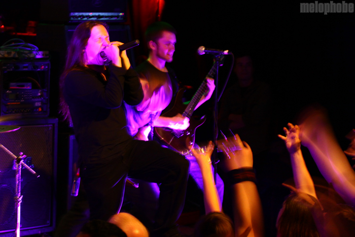 Dark Tranquillity at Studio Seven, May 28, 2010. Photo by Bradley Metler.