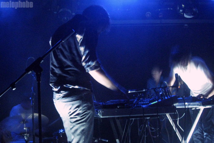 Holy Fuck at Le Poisson Rouge, May 28, 2010. Photo by Ben Piper.