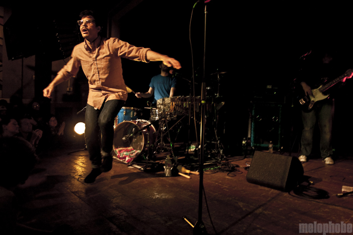 WHY? at Wonder Ballroom, May 28, 2010. Photo by Lymay Iwasaki.