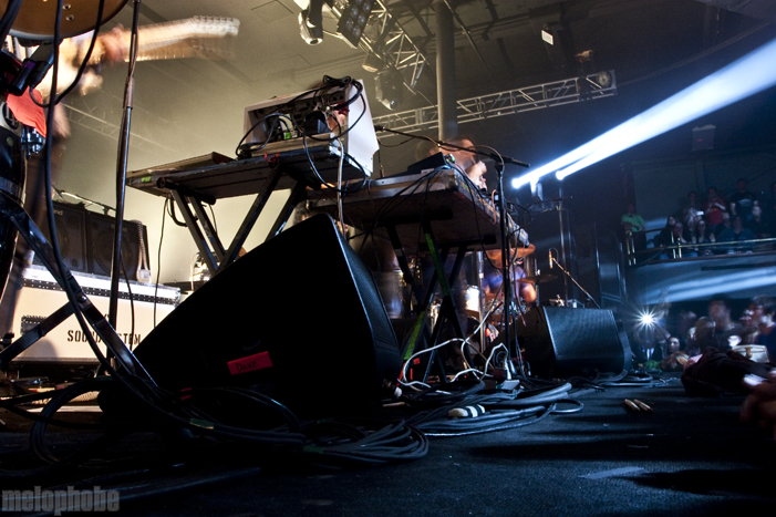 LCD Soundsystem at Roseland Theater, May 29, 2010. Photo by Lymay Iwasaki.