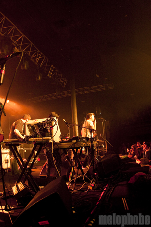 LCD Soundsystem at Roseland Theater, May 29, 2010. Photo by Lymay Iwasaki.