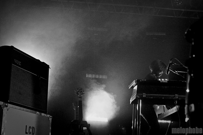 LCD Soundsystem at Roseland Theater, May 29, 2010. Photo by Lymay Iwasaki.
