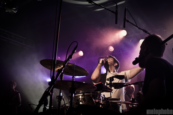 LCD Soundsystem at Roseland Theater, May 29, 2010. Photo by Lymay Iwasaki.