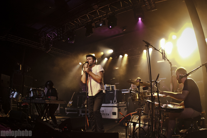 LCD Soundsystem at Roseland Theater, May 29, 2010. Photo by Lymay Iwasaki.