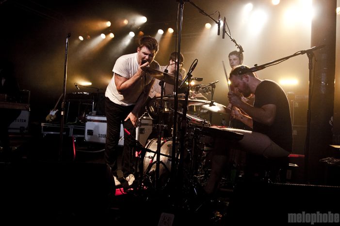 LCD Soundsystem at Roseland Theater, May 29, 2010. Photo by Lymay Iwasaki.