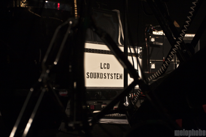 LCD Soundsystem at Roseland Theater, May 29, 2010. Photo by Lymay Iwasaki.