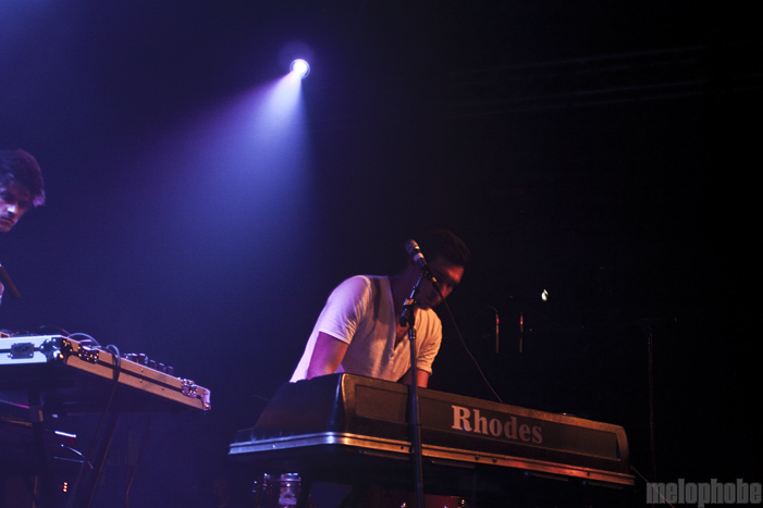 Holy Ghost! at Roseland Theater, May 29, 2010. Photo by Lymay Iwasaki.