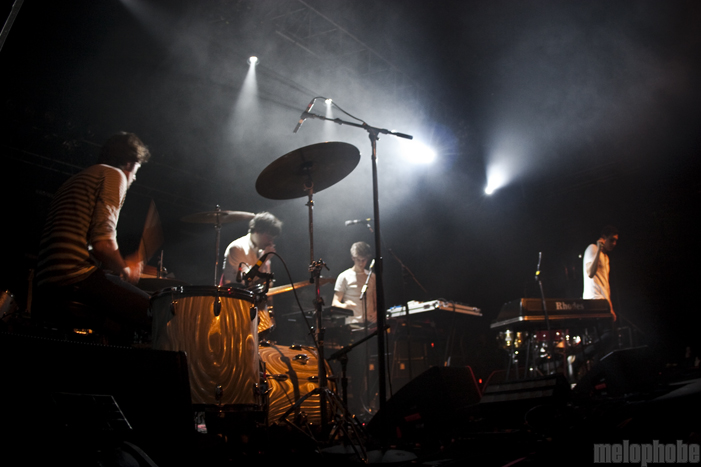 Holy Ghost! at Roseland Theater, May 29, 2010. Photo by Lymay Iwasaki.
