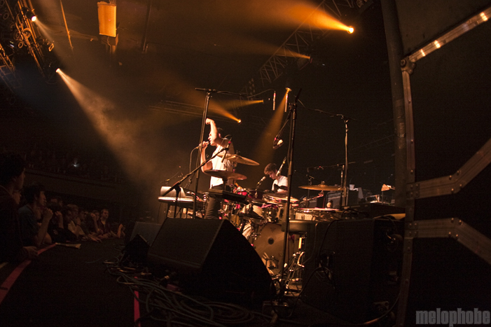 Holy Ghost! at Roseland Theater, May 29, 2010. Photo by Lymay Iwasaki.