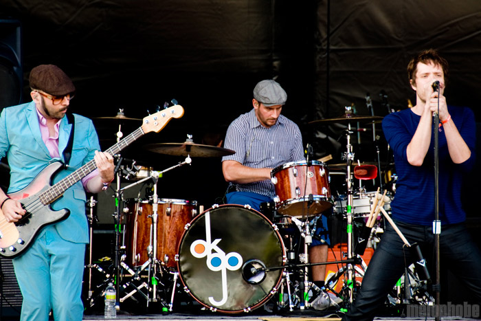 OK Go at Main Stage, May 29, 2010. Photo by Ian McNeil.