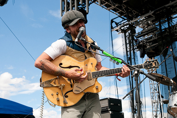 Portugal. The Man at Bigfoot Stage, May 29, 2010. Photo by Kyle Johnson.