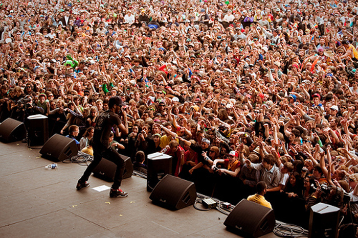 Kid Cudi at Main Stage, May 30, 2010. Photo by Christopher Nelson.
