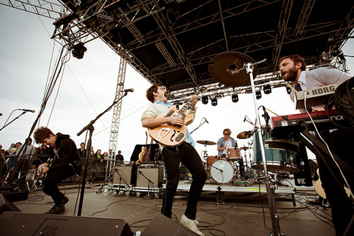 Local Natives at Bigfoot Stage, May 30, 2010. Photo by Christopher Nelson.