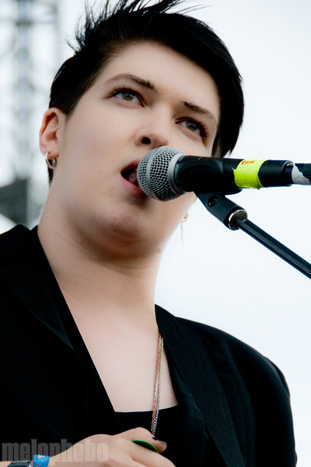 The xx, May 30, 2010. Photo by Ian McNeil.