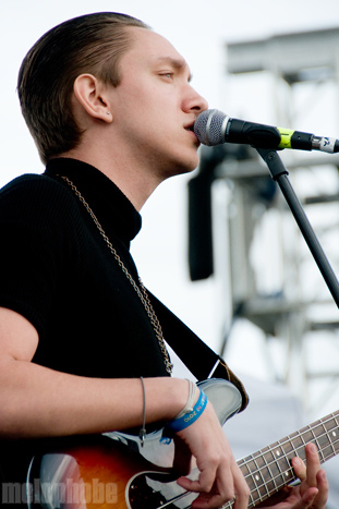 The xx, May 30, 2010. Photo by Ian McNeil.