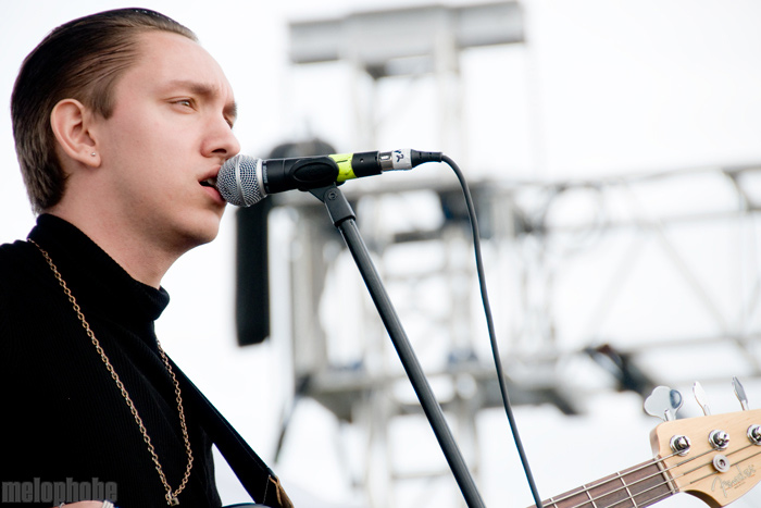 The xx, May 30, 2010. Photo by Ian McNeil.