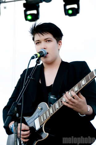 The xx, May 30, 2010. Photo by Ian McNeil.