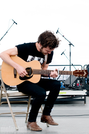 The Tallest Man On Earth at Bigfoot Stage, May 30, 2010. Photo by Ian McNeil.