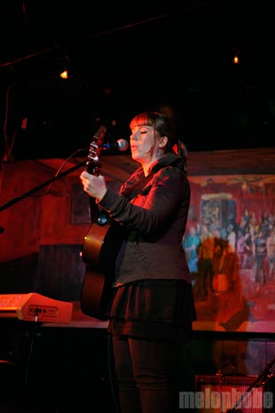 Emily Jane White at Sunset Tavern, June 7, 2010. Photo by Bogdan Mohora.