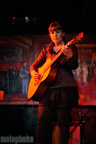 Emily Jane White at Sunset Tavern, June 7, 2010. Photo by Bogdan Mohora.