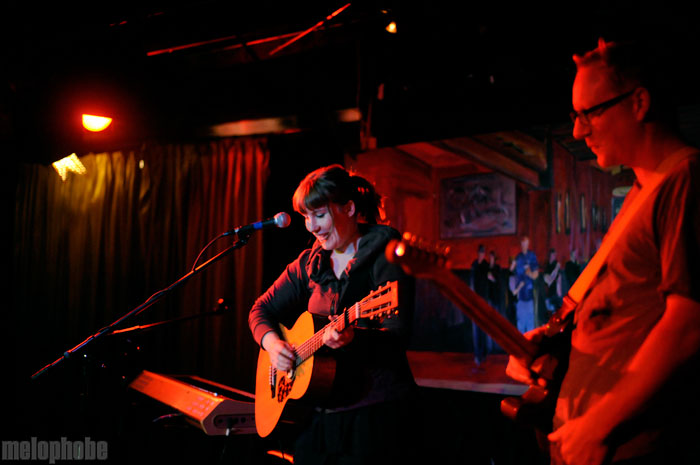 Emily Jane White at Sunset Tavern, June 7, 2010. Photo by Bogdan Mohora.