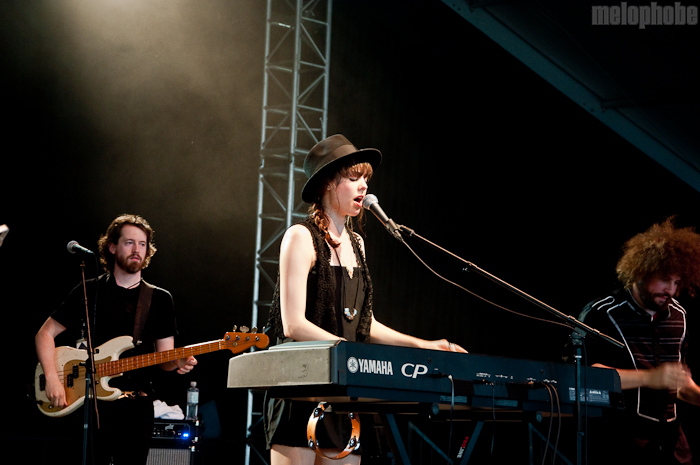 Diane Birch at That Tent, June 10, 2010. Photo by Chris Barth.