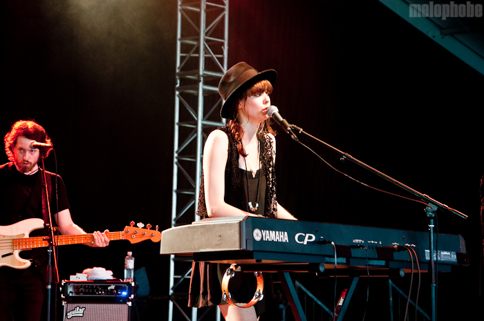 Diane Birch at That Tent, June 10, 2010. Photo by Chris Barth.