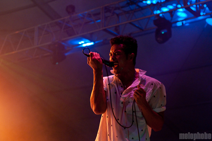 The Temper Trap at That Tent, June 10, 2010. Photo by Chris Barth.