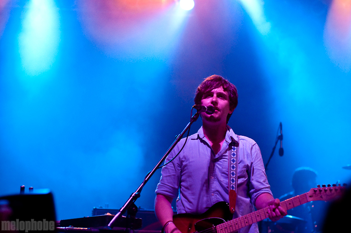 The Temper Trap at That Tent, June 10, 2010. Photo by Chris Barth.